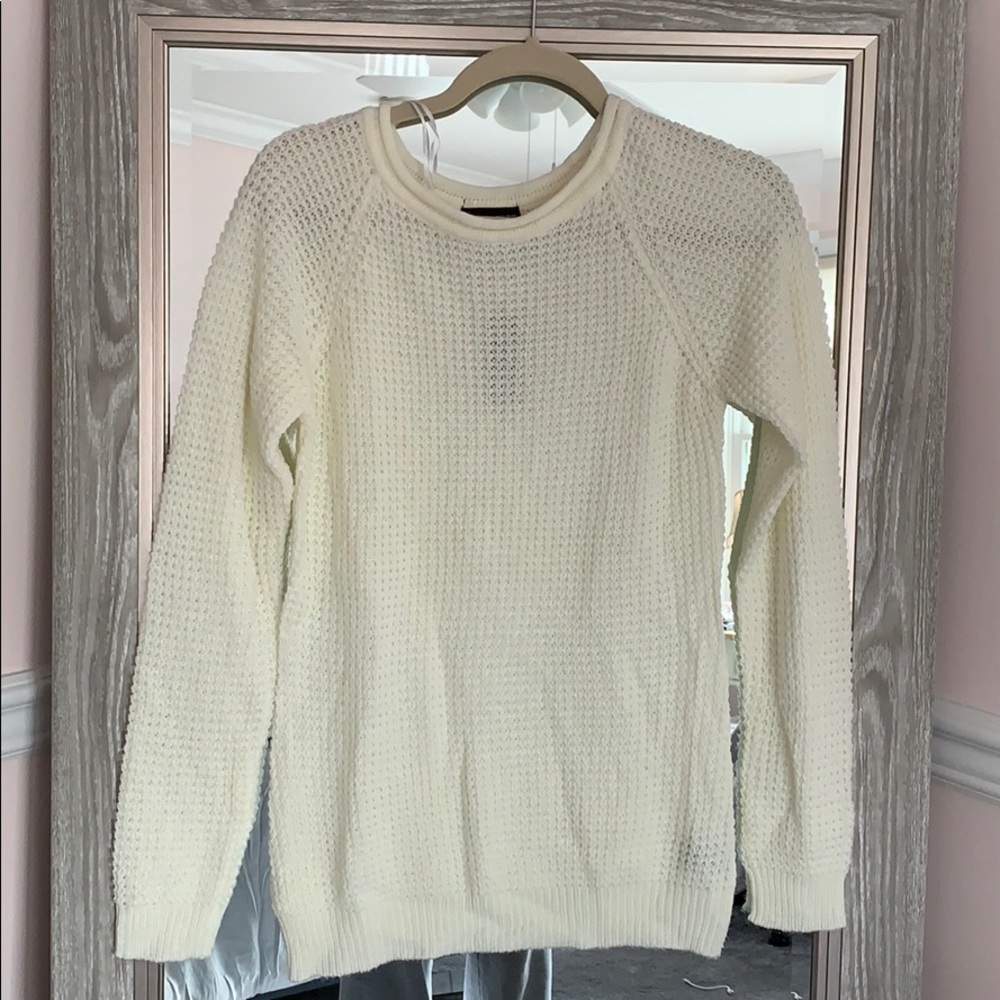 White sweater